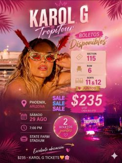 Karol G Tickets