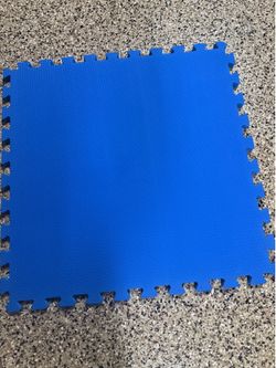 Blue toddler/baby mats 12pcs