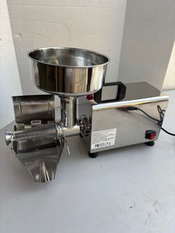 450W Electric Tomato Strainer Grade Stainless Steel Saucer Maker
