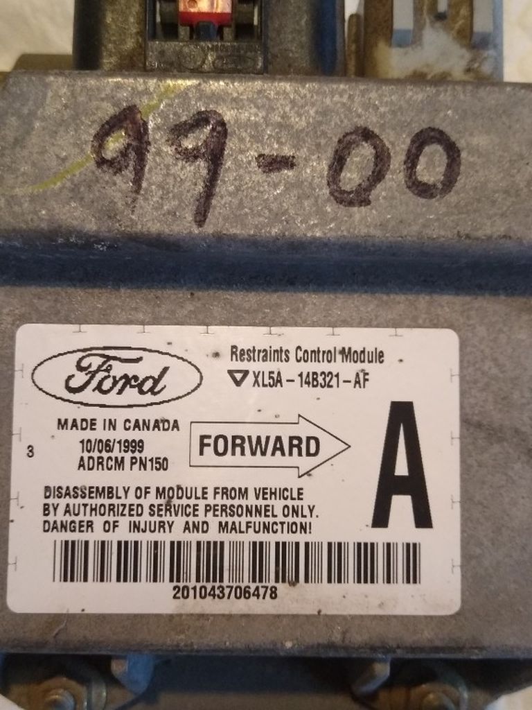 Ford Ranger Air Bag Sensor Restraints Control Module