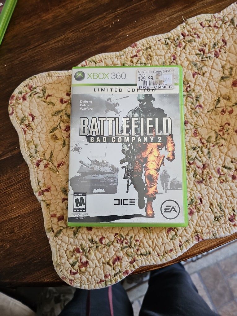 Xbox 360 Battlefield Bad Company 2