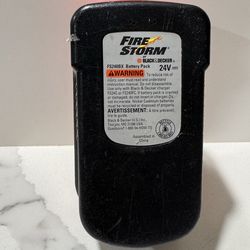 OEM Black & Decker FS240BX 24V Slide Battery FSX Extreme Firestorm