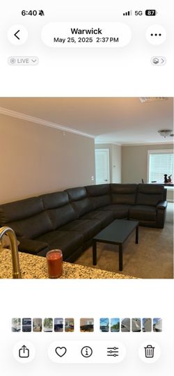 Power Reclining Sectional