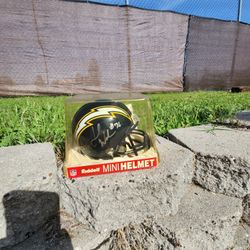 Jamal Walsh Signed Mini Helmet