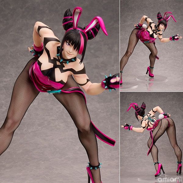B-style Street Fighter 6 Juri Han Bunny Ver. 1/4 Complete Figure