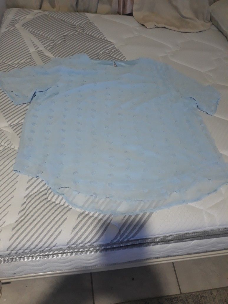 Happy Sailed Womens Plus Size Tunic Top Summer Short Sleeve Vneck 4X