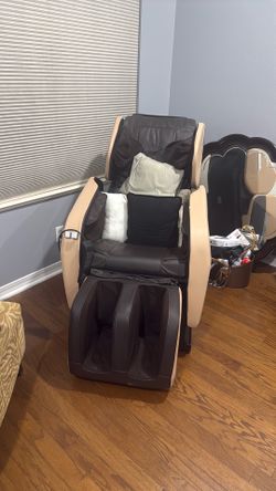 Massage chair leather