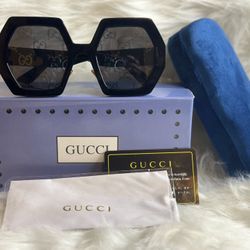 Black Gucci Sunglasses 