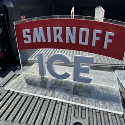 Acrylic Smirnoff Signs $80 Each Firm 