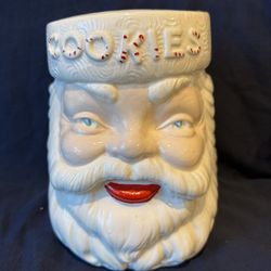 Vintage Santa Claus Cookie Jar (no Lid)