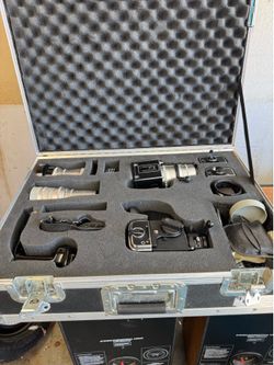 Hasselblad camera with lenses
