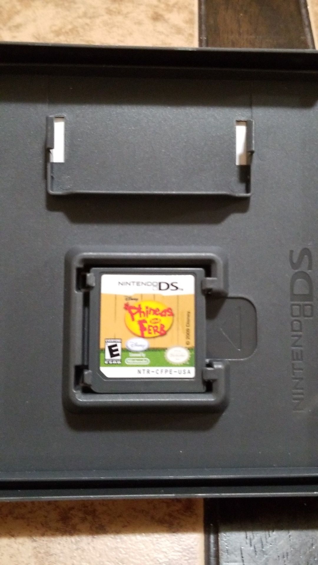 Nintendo DS game (Phineas and Ferb)