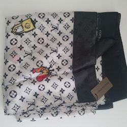 New Large Silk Scarf/ Wrap
