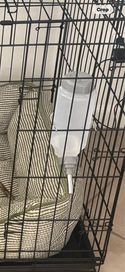 Dog water dispenser for cage￼
