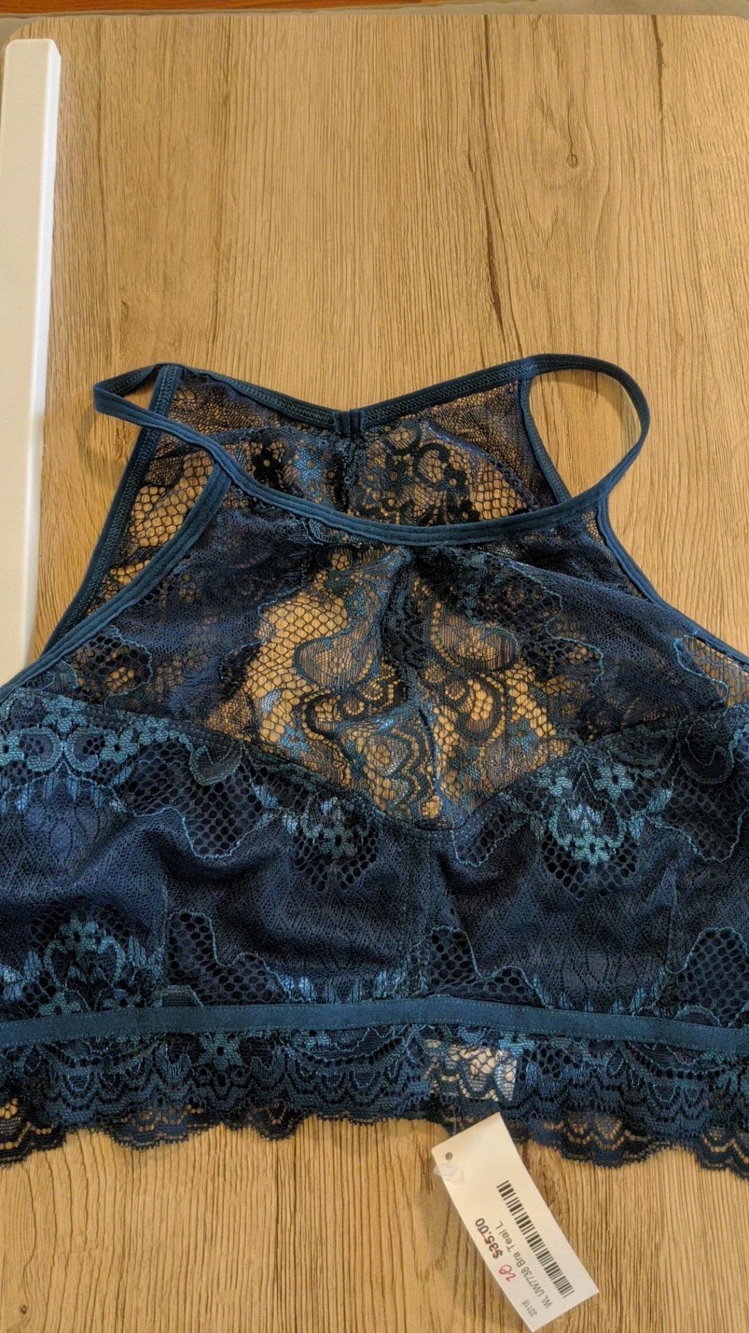 Lingerie Bralette Indigo new with tags