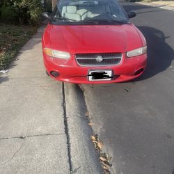 1997 Chrysler Sebring – Only 111K Miles – Smogged – Clean Title – Runs Great