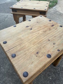 Wood End Tables