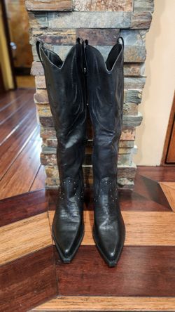 Women's Western Boots Black Size 9.5