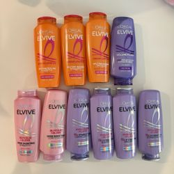 10 NEW L’Oréal Elvive Shampoos & Conditioners – Multiple Formulas