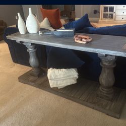 Restoration Hardware Dupe Sofa Table 