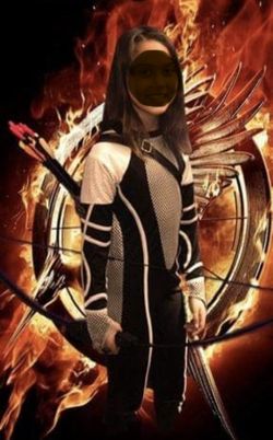 Katniss Costume + Bow & Arrow MUST PICKUP BY 10/15