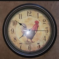 Rooster Clock 