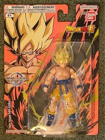 Dragon Ball Evolve 5" Super Saiyan Goku Action Figure Bandai (New in Box)