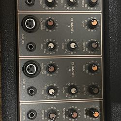 Peavey Amp With 4 Channels And EQ