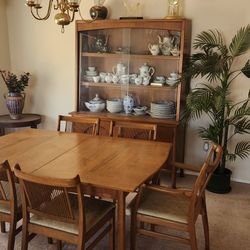 1962 Dining Set With China Closet..