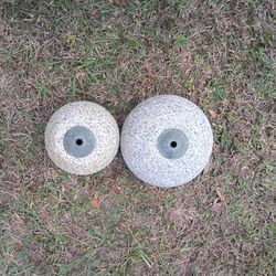 Portuguese granite outdoor oil burners-$25