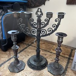 Vintage Gohh Candle Abra Set