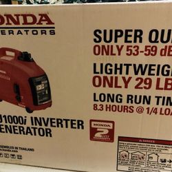 Honda EU1000i inverter generator