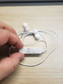 Onn. Wired Bluetooth Earbuds