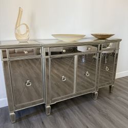 Z Gallerie Borghese Mirrored Buffet