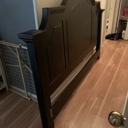 Ashley Furniture - Rustic King Bed Frame