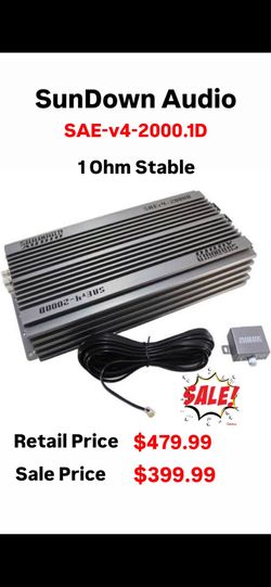 Sundown Audio Sae-2000.1D Amp On Sale