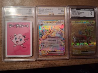 Graded Japanese Pokémon Cards