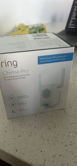 Ring Chime Pro and WiFi extender