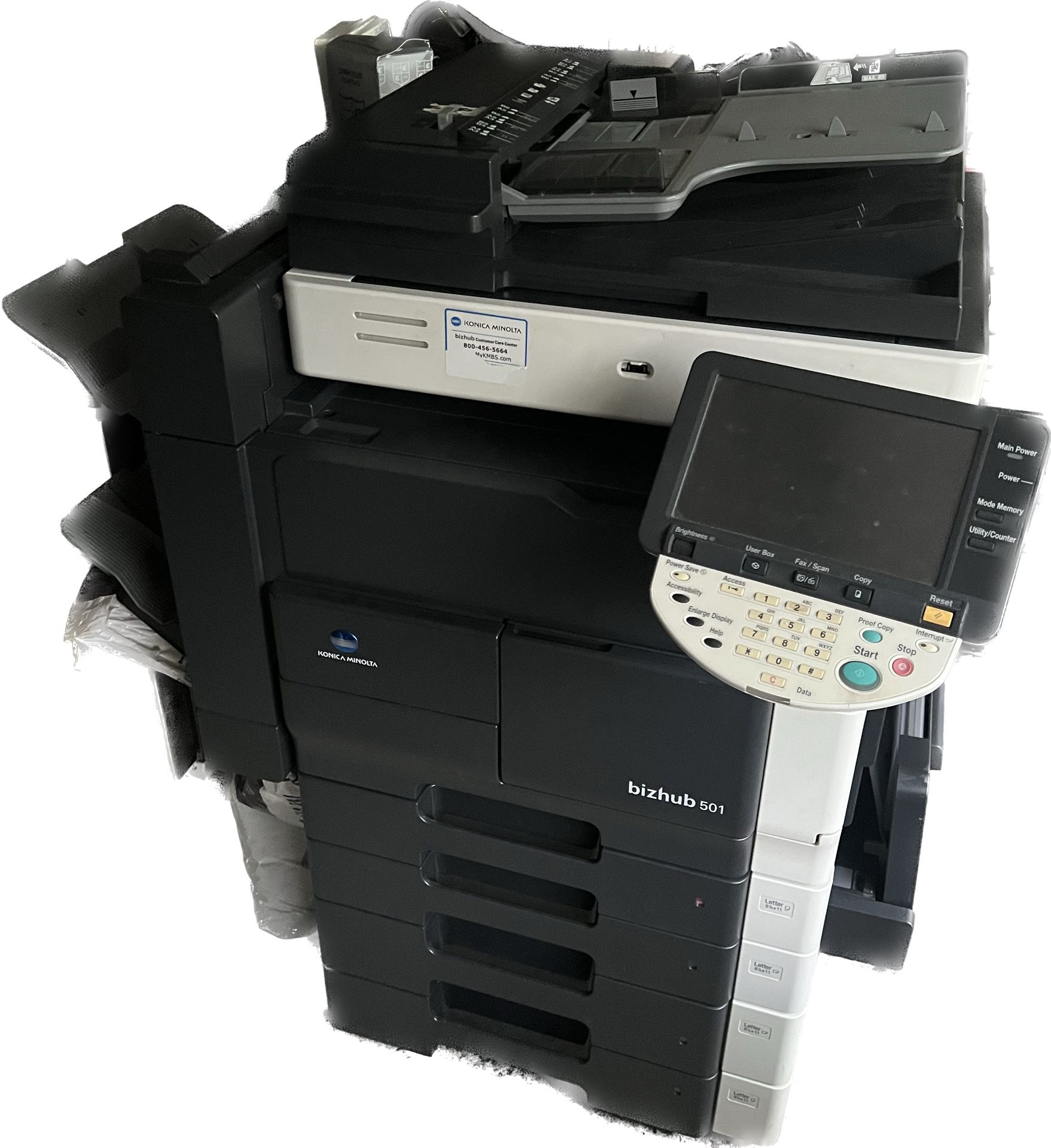 Konica Minolta Bizhub 501 Scanner/Printer/Copier/Fax