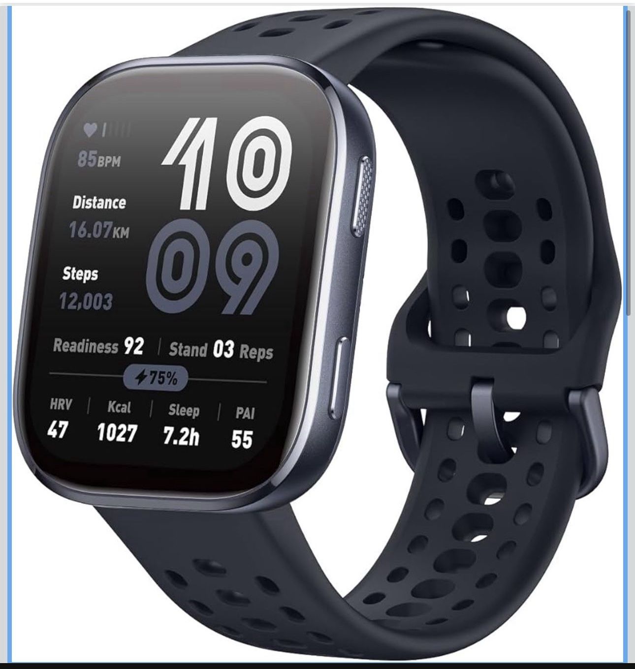 Amazfit Bip 6 Smart Watch, Black, Brand new in box, highly rated high quality