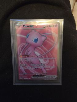 Mew ex Pokémon Card 193/165 Full Art