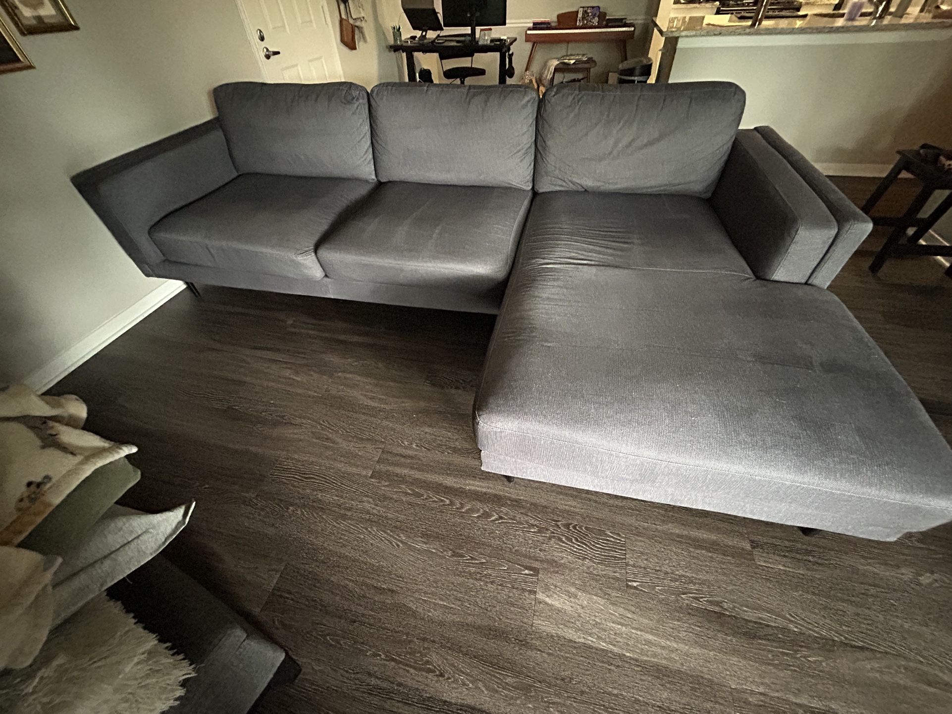 Gray Sectional Couch (Pickup Scheduled)