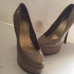 Jessica Simpson Stilettos For Women. Latte