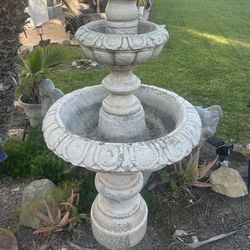 4 ft 2 tier fountain