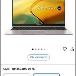 Asus Zenbook 15 OLED Laptop 