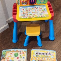 Kids Vtech Learning Desk. $20