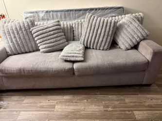 Gray sofa