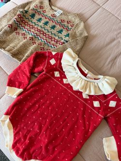 Toddler girl Christmas sweater