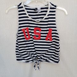 USA Crop Top Size S