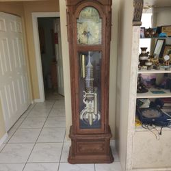 Keininger Tall Antique Clock